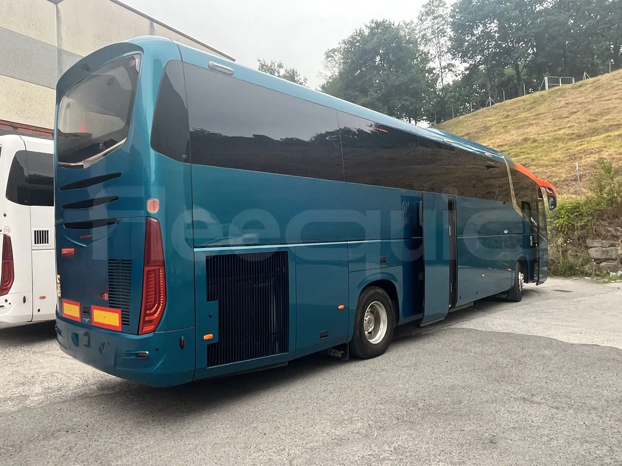 Irizar i6s - 3/4 Rear Right Side Doors Open