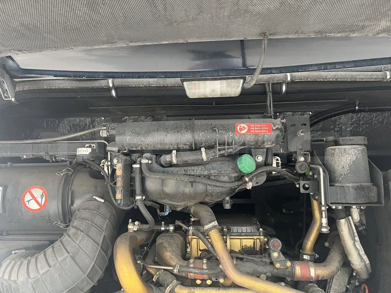 Irizar i6s - Fire Suppression Nozzles