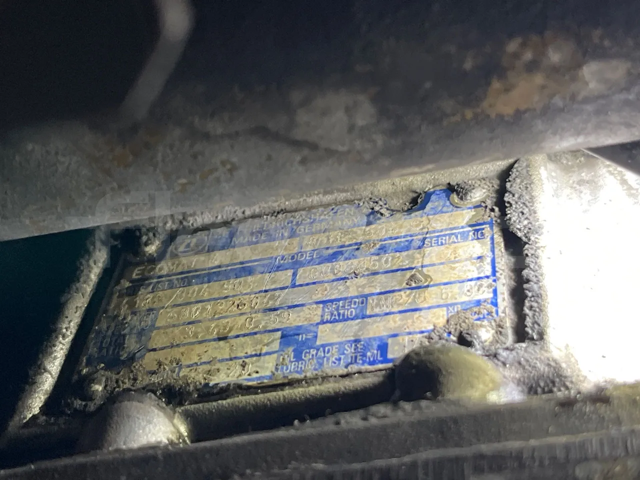 Irisbus Citelis PS09D1 PS09D1-98  - Euro5 - 213kW - 11.990mt - gearbox plate photo