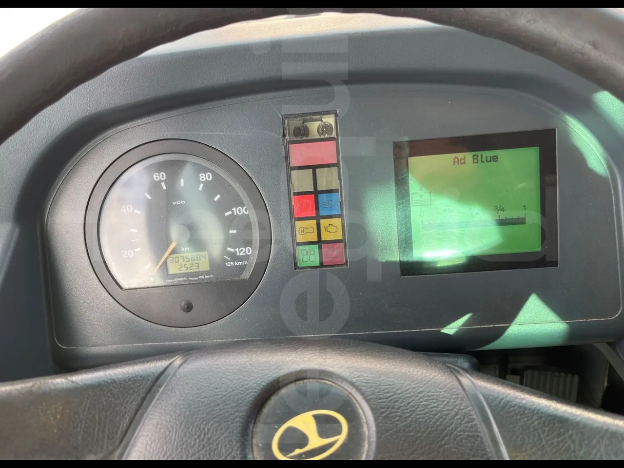 Autosan Suncity M09LE - Euro 5 - 132 kW - 8.550 mt - dashboard lights on