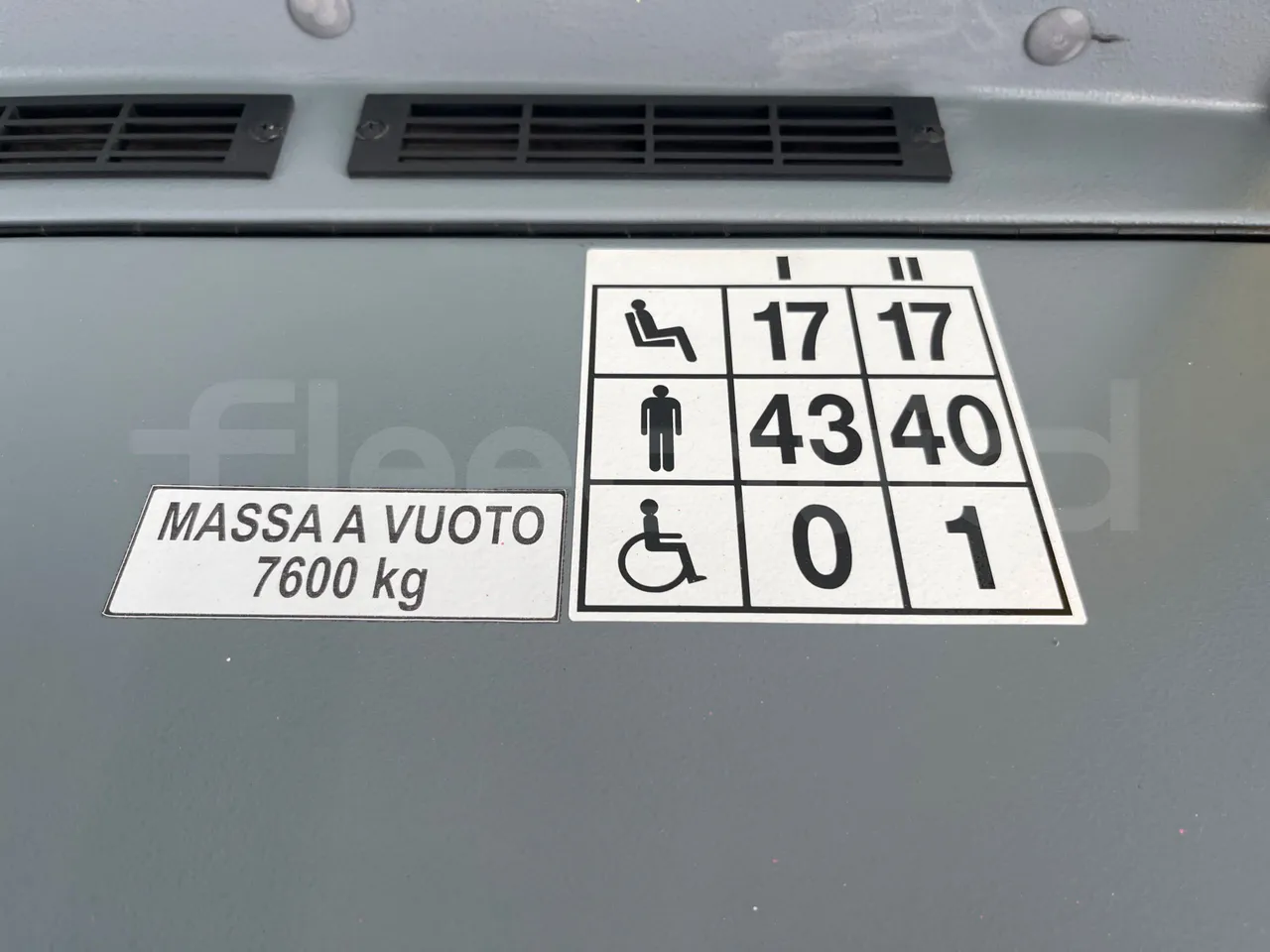 Autosan Suncity M09LE - Euro 5 - 132 kW - 8.550 mt - seat plate photo