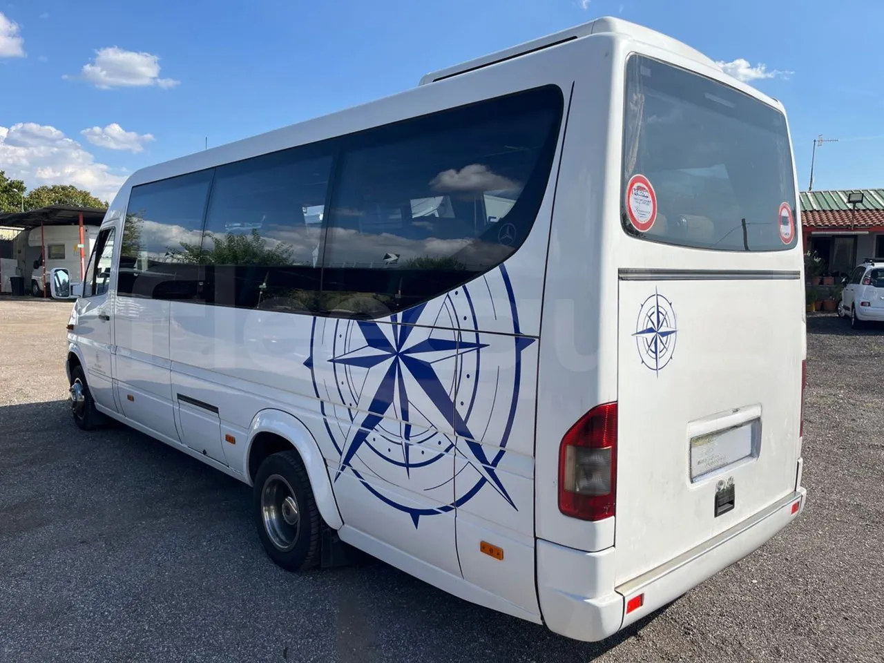 Mercedes-Benz Sprinter 416CD - EUR3 - 115kW - 6.995 - 3/4 left rear side