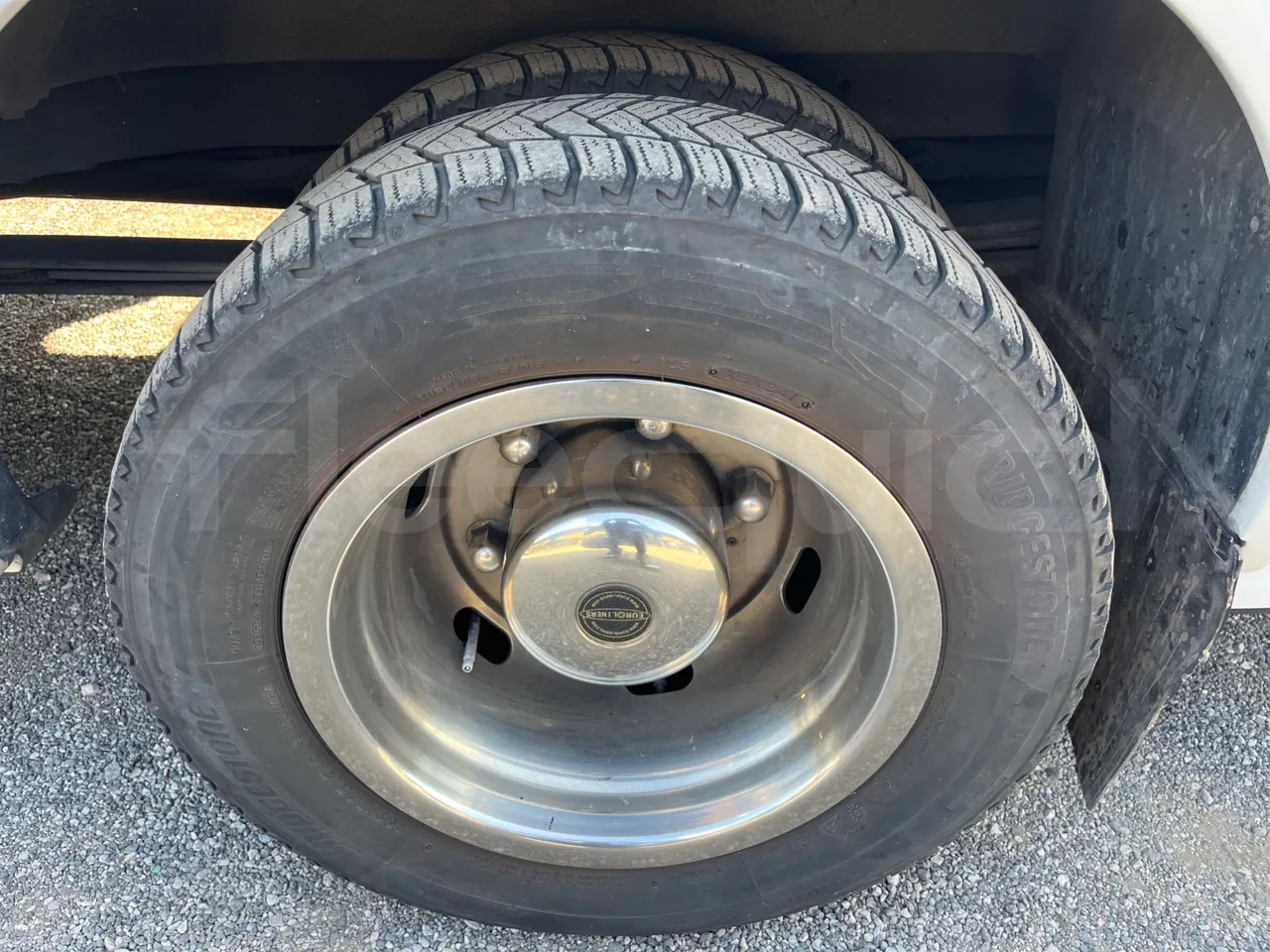 Mercedes-Benz Sprinter 416CD - EUR3 - 115kW - 6.995 - tread condition second axle tires left