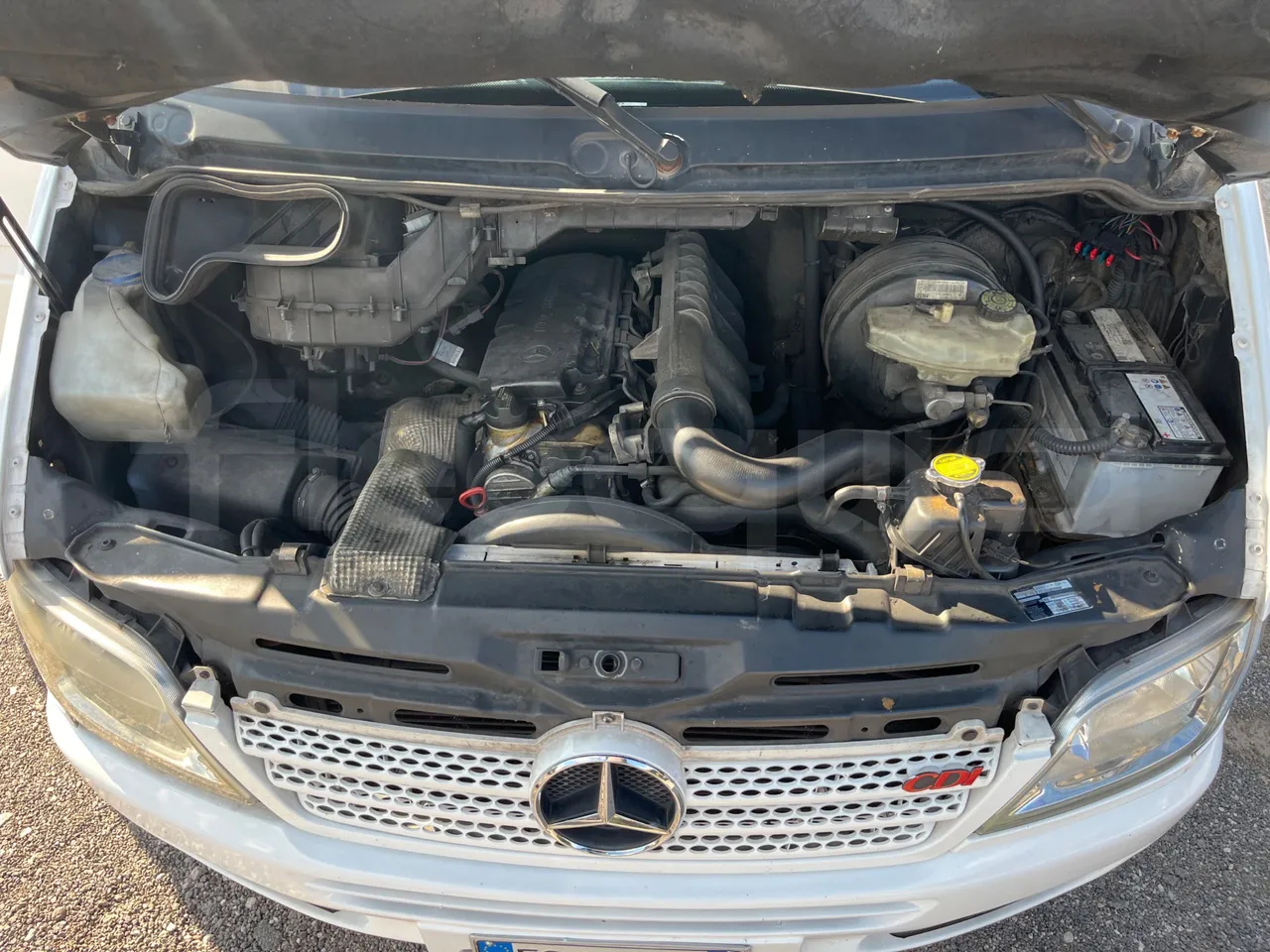Mercedes-Benz Sprinter 416CD - EUR3 - 115kW - 6.995 - rear hatch open