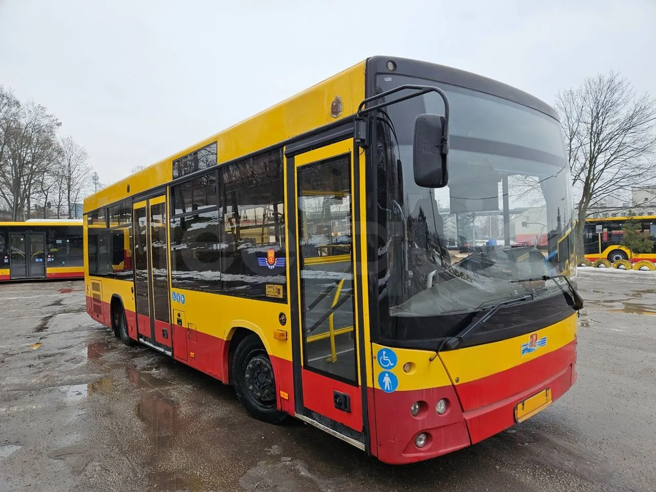 MAZ 206 206 - Euro 5 - 130 kW - 8.65 mt - 3/4 front right doors