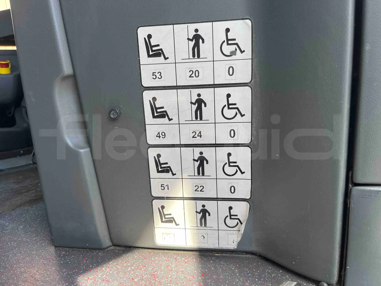 Mercedes-Benz Integro - Seats Plate