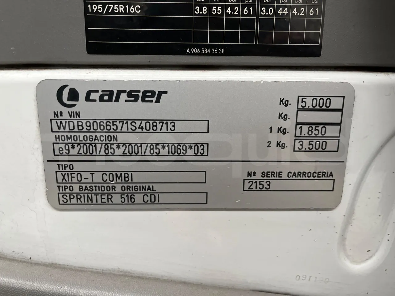 Mercedes-Benz Sprinter 516CDI - EUR5 - 120kW - 7.530m - onboard devices 3