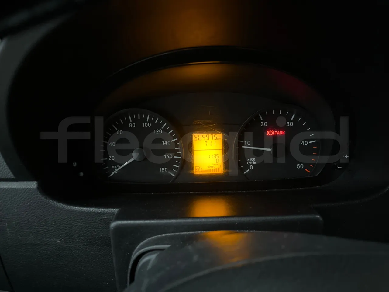 Mercedes-Benz Sprinter 516CDI - EUR5 - 120kW - 7.530m - dashboard lights on