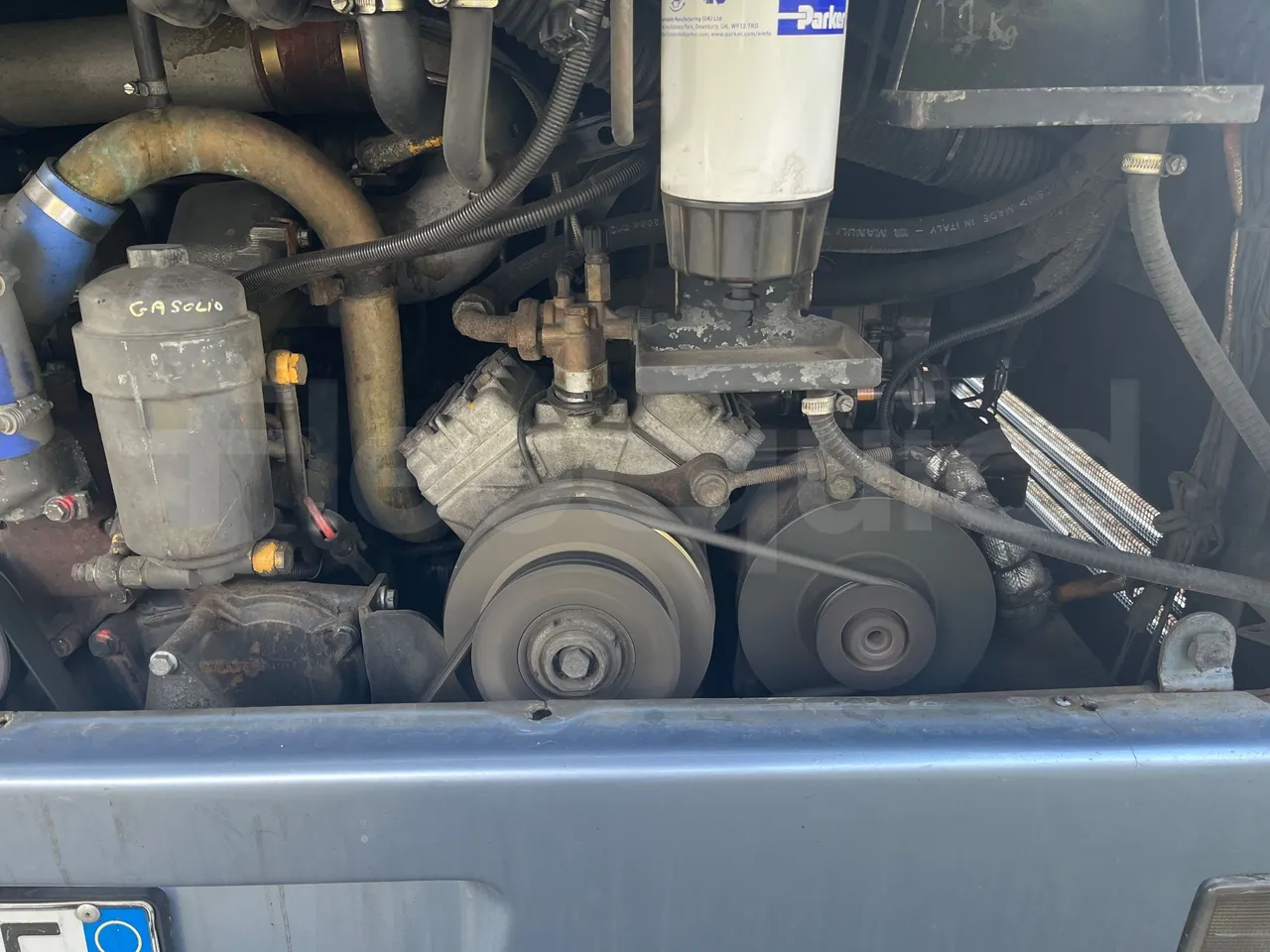 Mercedes-Benz 0 350 P55E3 -EUR3-310kW -11.98m - air conditioning compressor