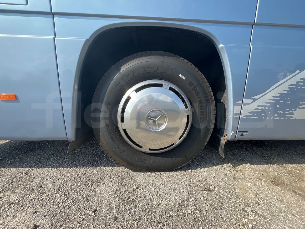 Mercedes-Benz 0 350 P55E3 -EUR3-310kW -11.98m - front left tire measurements