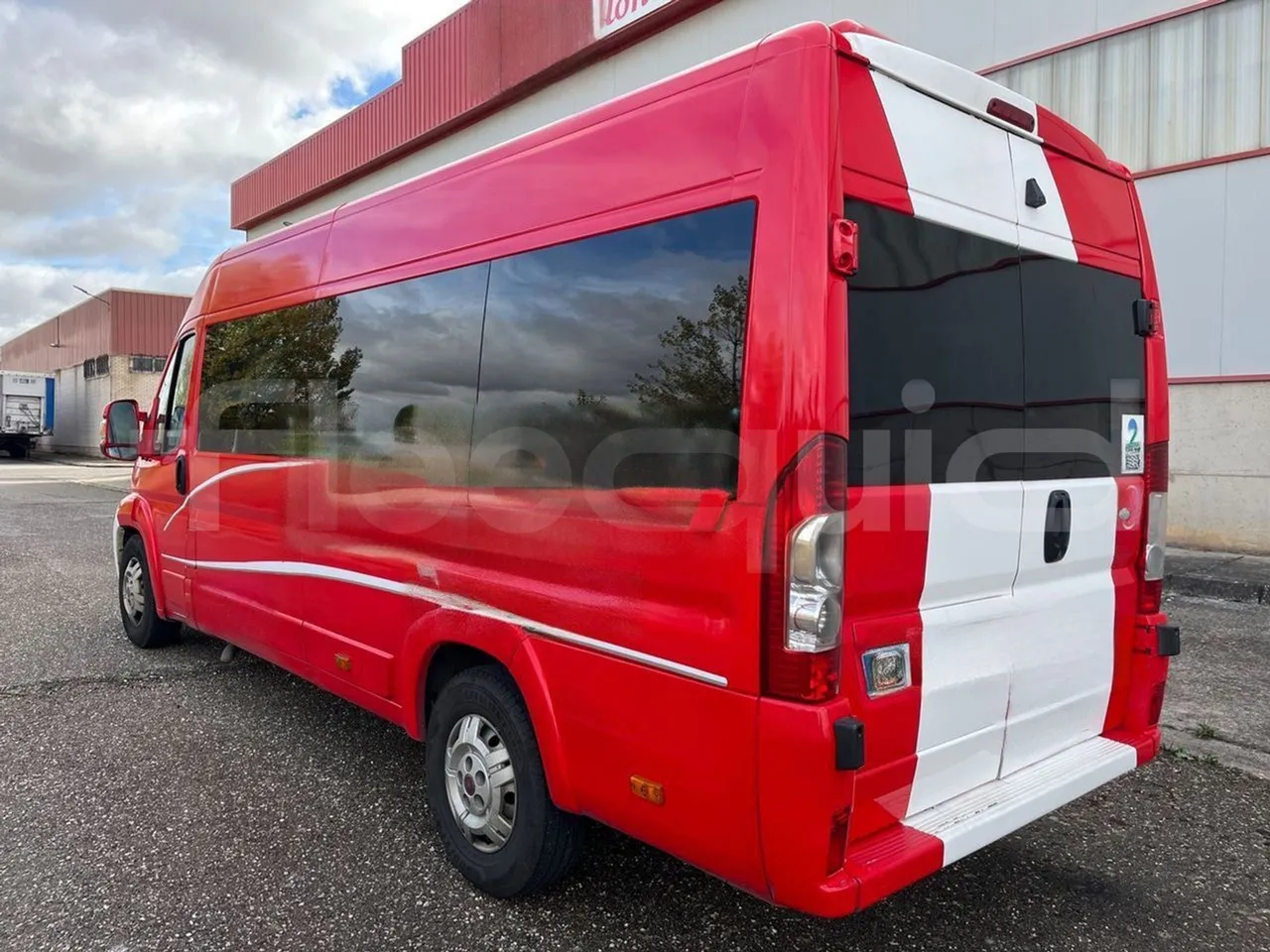 Fiat Ducato 250EDMMCBZL - EUR4 - 115.5kW - 6.363m - 3/4 left rear side