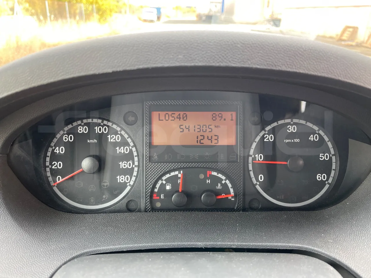 Fiat Ducato 250EDMMCBZL - EUR4 - 115.5kW - 6.363m - dashboard lights on