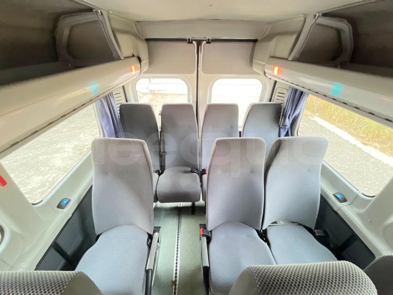 Fiat Ducato 250EDMMCBZL - EUR4 - 115.5kW - 6.363m - reverse view middle aisle