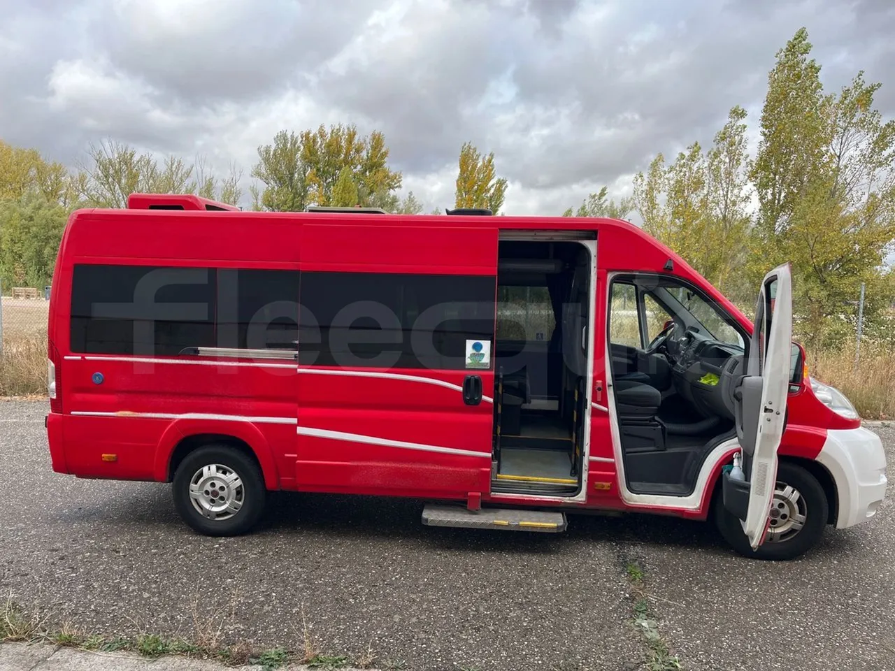 Fiat Ducato 250EDMMCBZL - EUR4 - 115.5kW - 6.363m - right side doors open