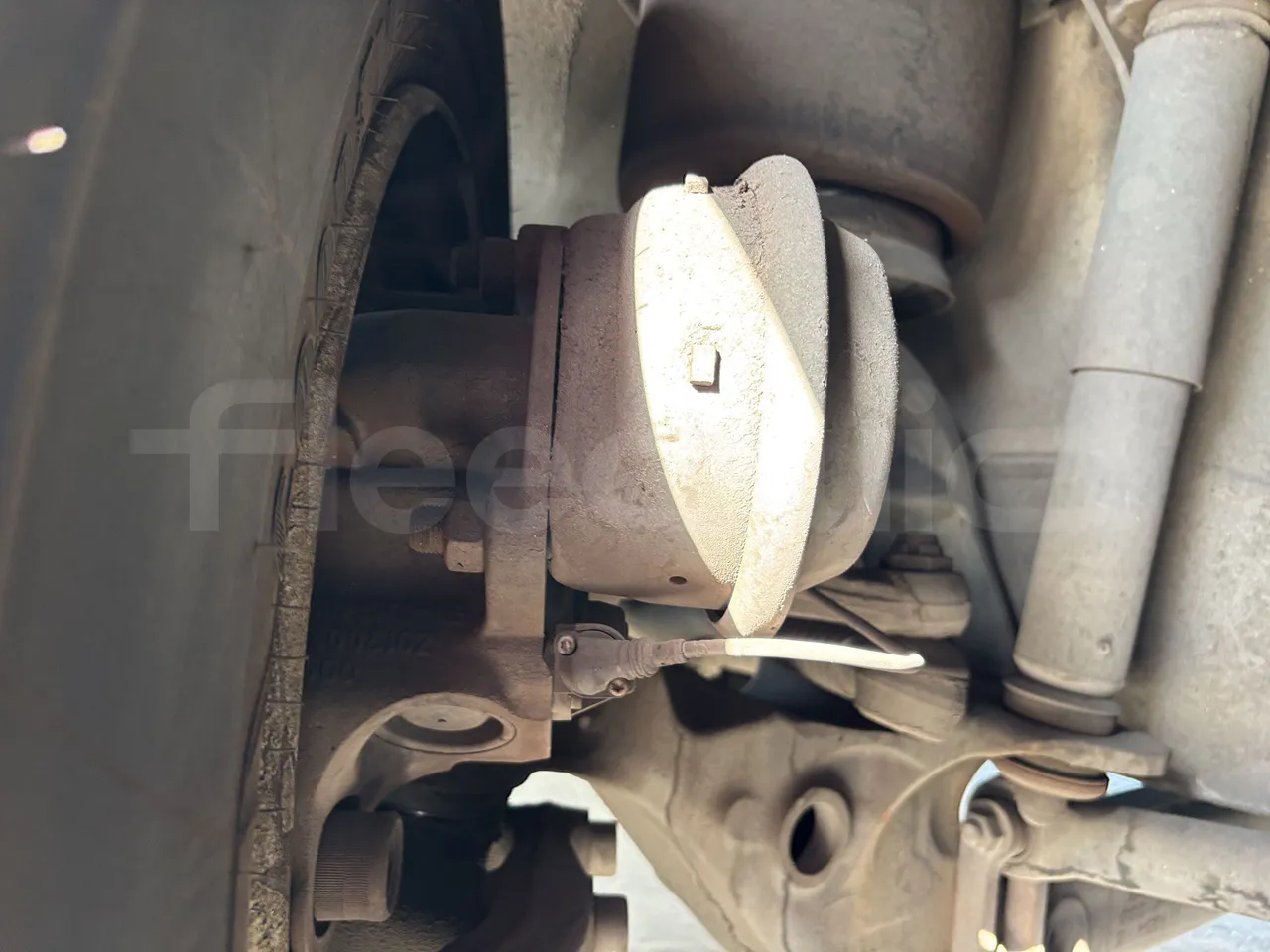Man Castrosua - First Axle Brake Calipers Left Side