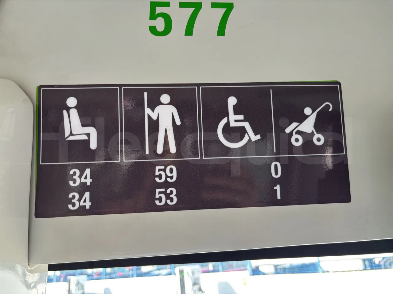 Man Castrosua - Seats Plate