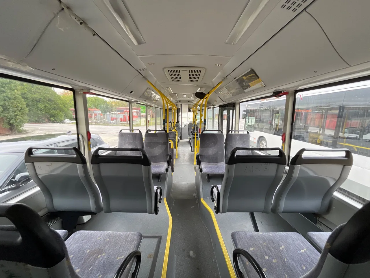 Man Lion's City A21 - EUR5 - 206kW - 11.980m - forward view all seats last row height