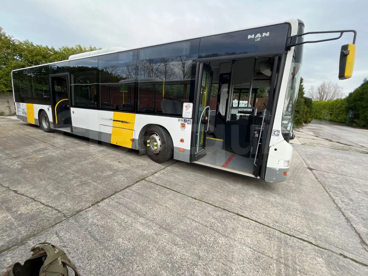 Man Lion's City A21 - EUR5 - 206kW - 11.980m - right side doors open