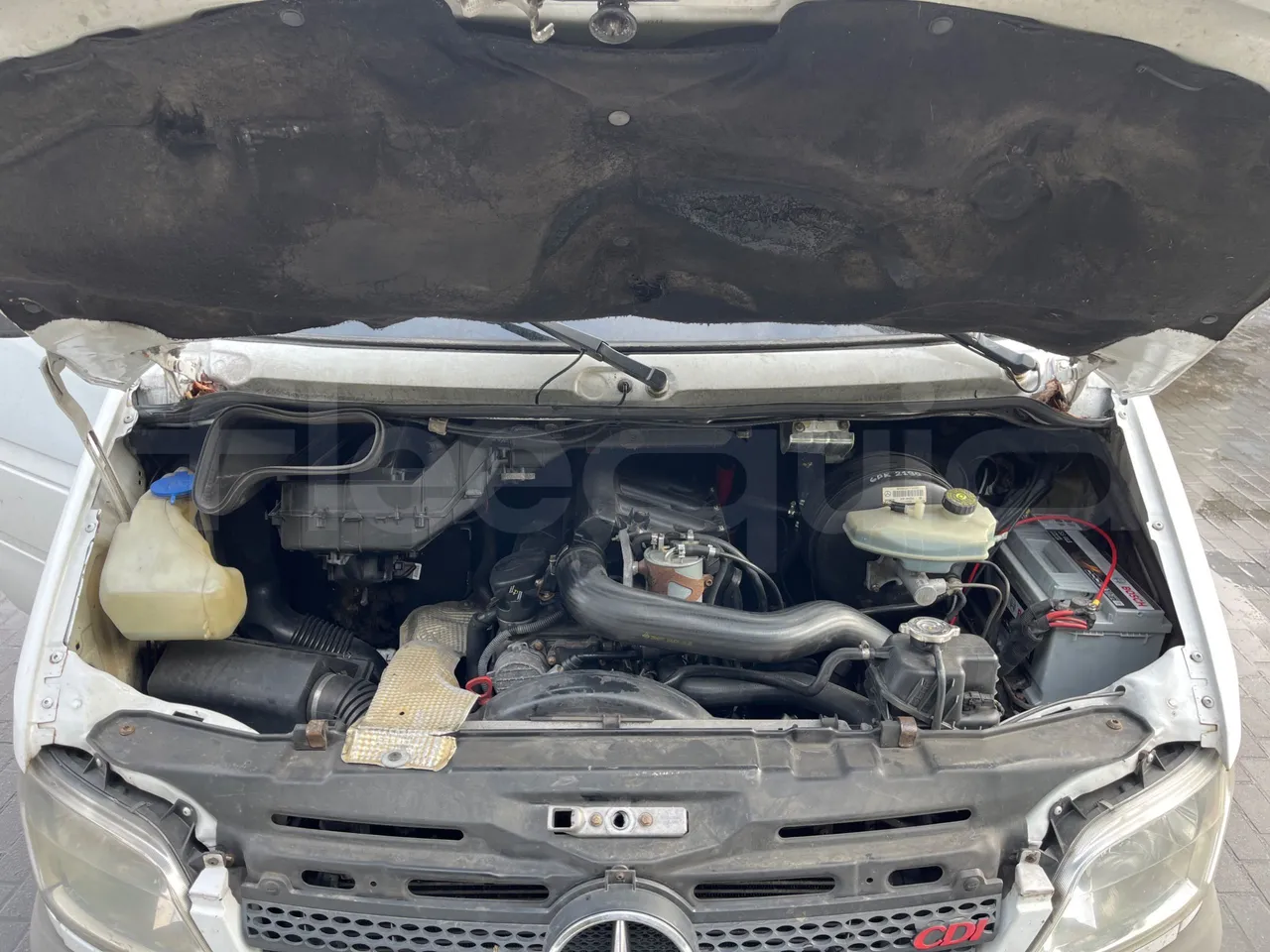 Mercedes-Benz 313 CDI   CDI - Euro3 - 95kW - 5.640mt - rear hatch open