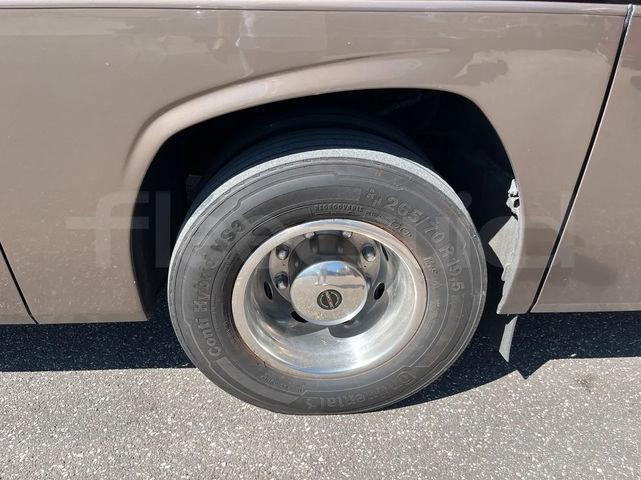 Mercedes-Benz Tourino - Second Axle Left Side: Complete Wheel