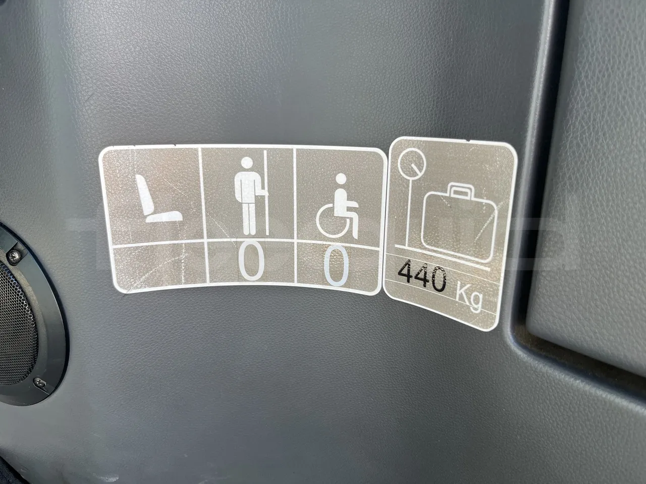 Mercedes-Benz Tourino - Seats Plate