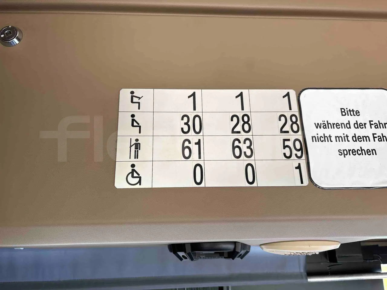 Iveco Urbanway - seat plate photo