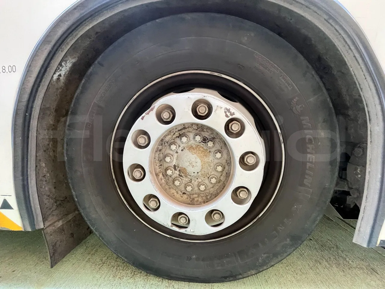 Man Lion's City A21/ Euro 4 - 228Kw - 11,950 Mt - tread condition second axle tires right