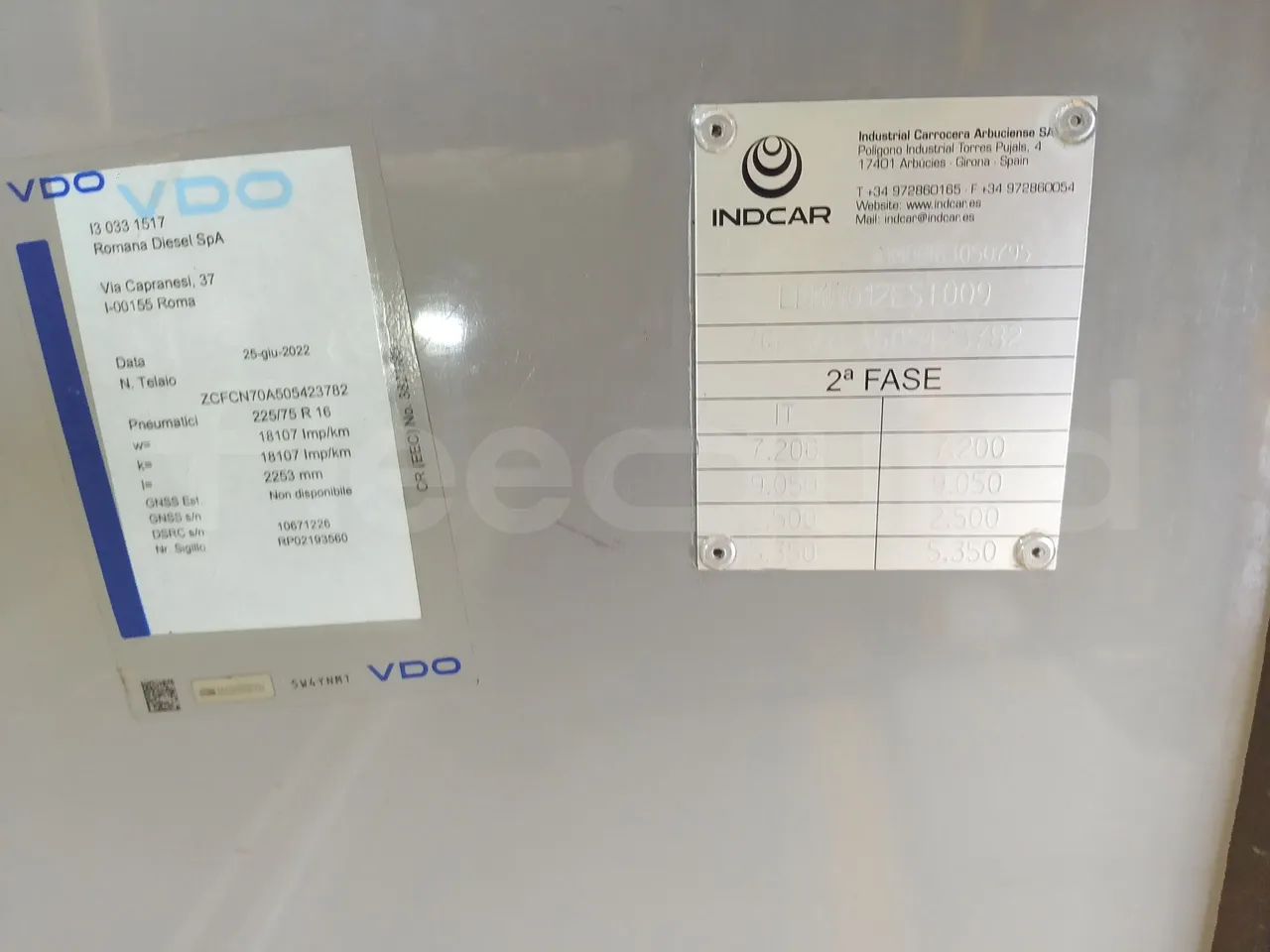 Iveco Indcar WGIVMY11 MOBI SCUOLABUS - EUR6 - 100Kw - 8,592m - vehicle plate photo