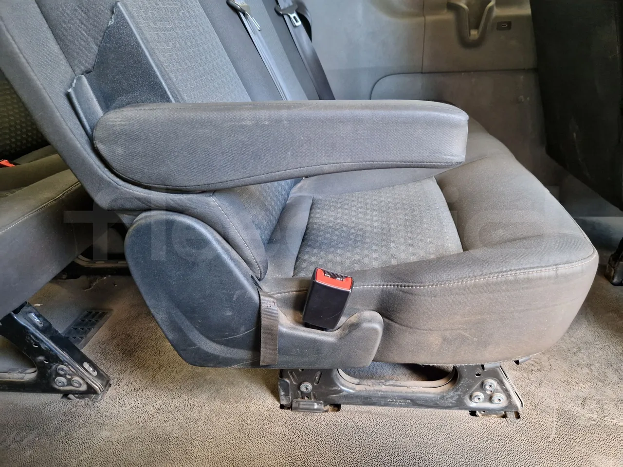 Ford Transit FBD - armrest detail photo