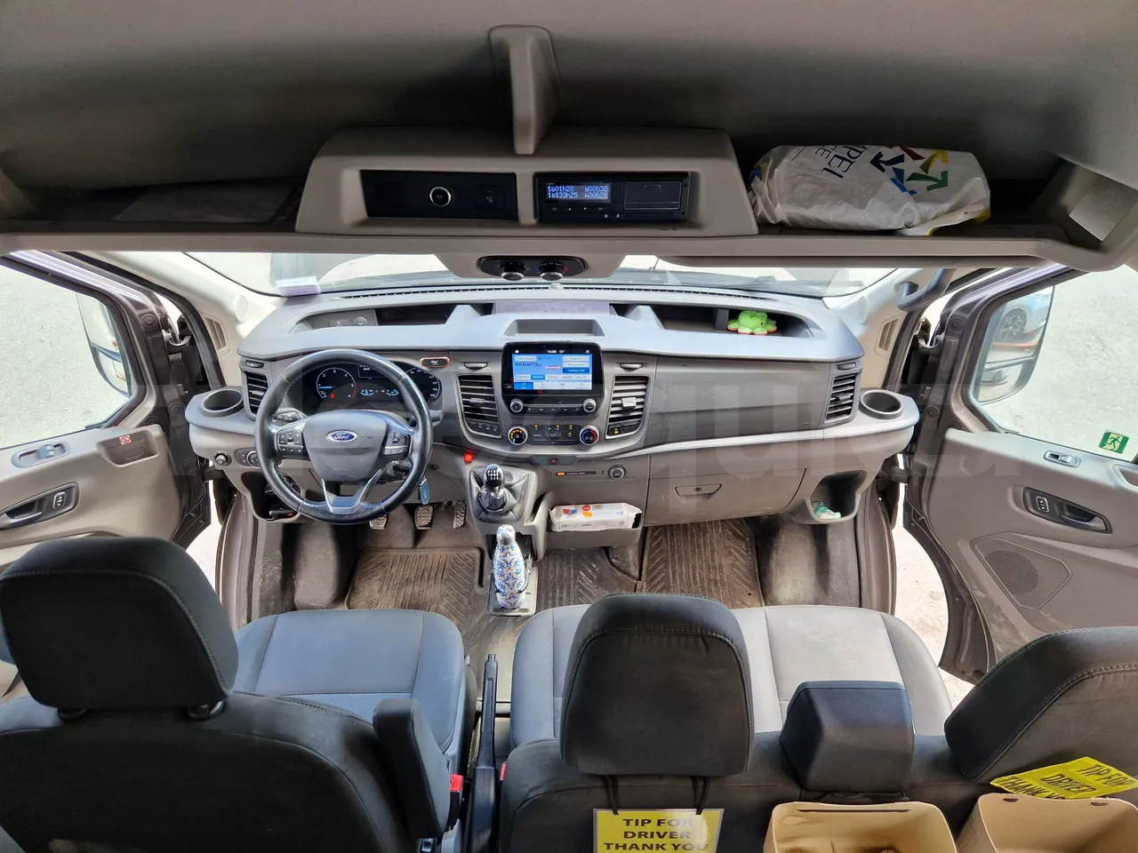 Ford Transit FBD - buttons panels on