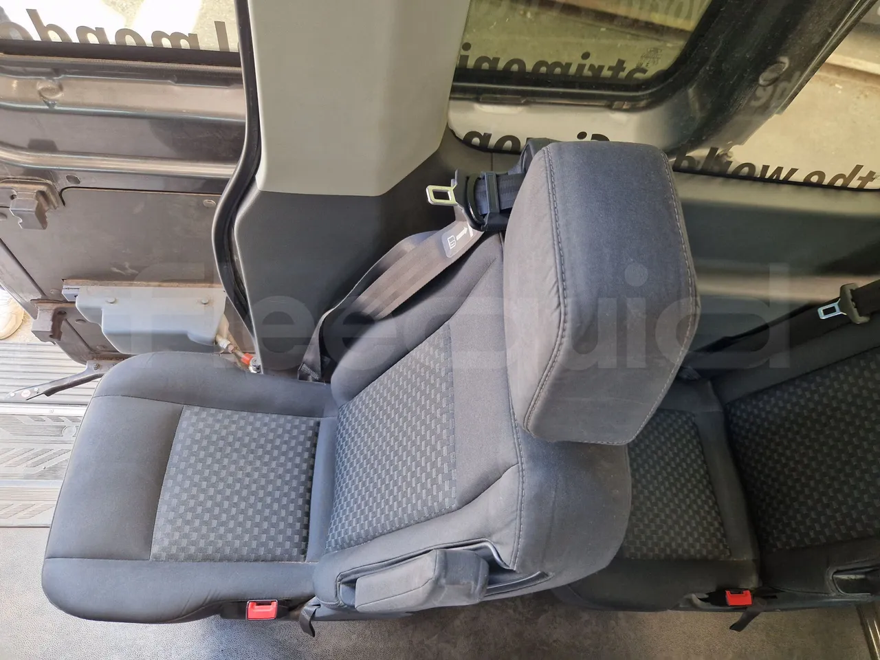 Ford Transit FBD - single seat detail