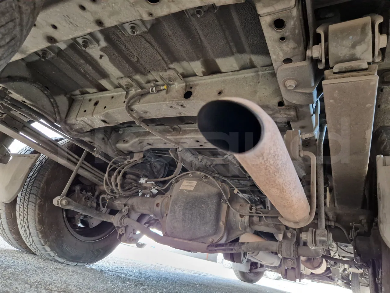 Ford Transit FBD - exhaust photo
