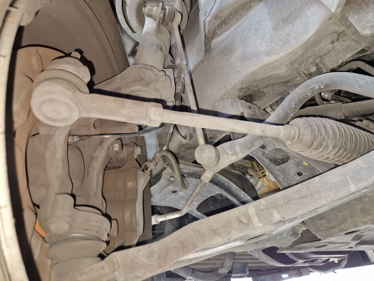 Ford Transit FBD - front air springs left