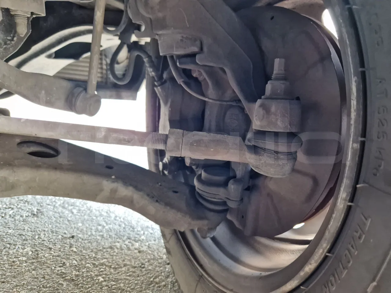 Ford Transit FBD - front discs right
