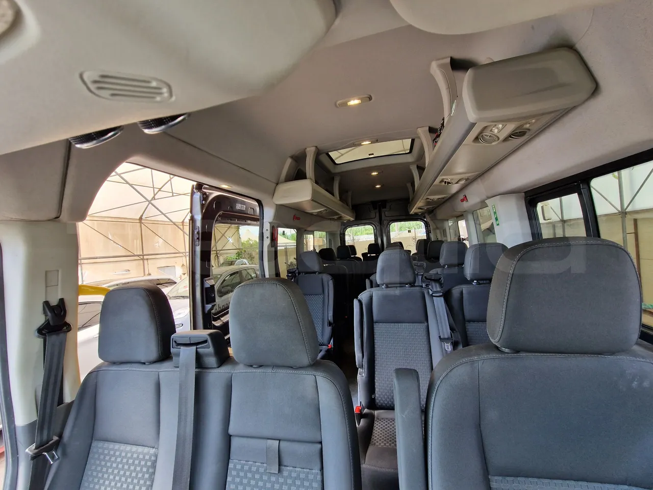 Ford Transit FBD - interior reverse seats driver height
