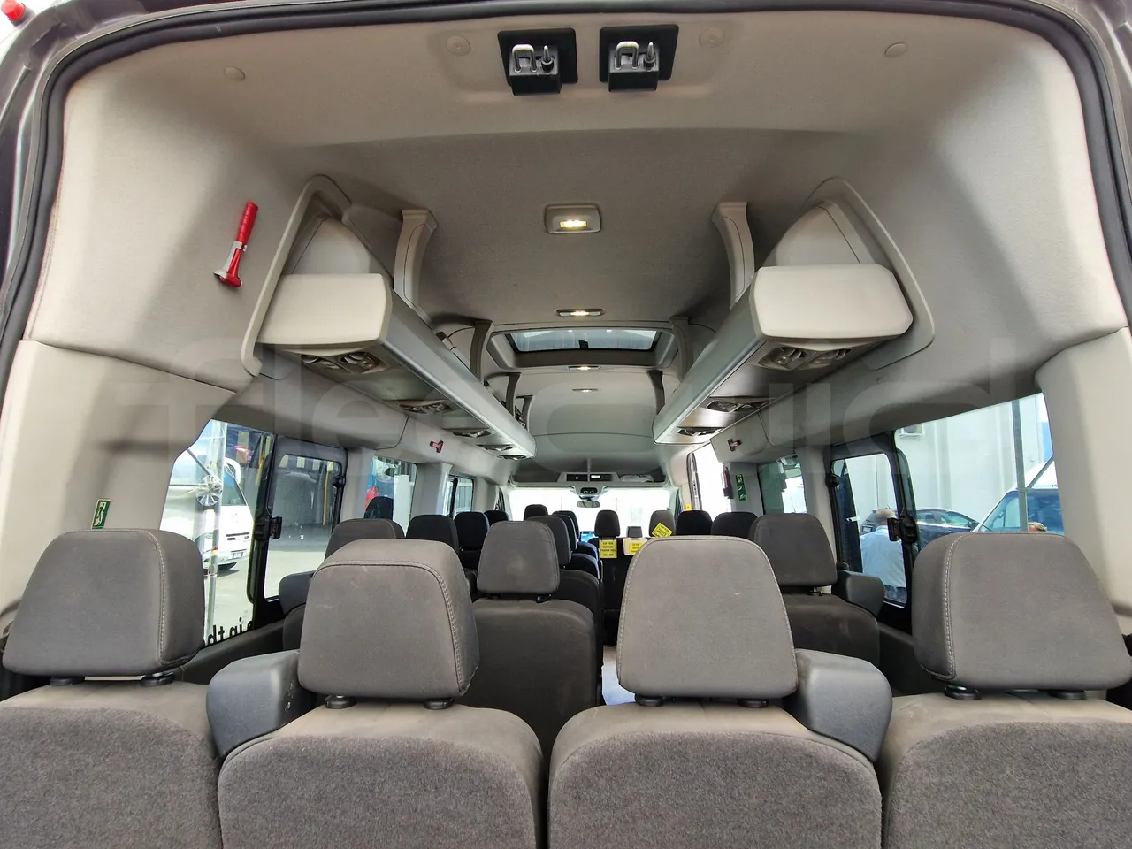 Ford Transit FBD - forward view middle aisle