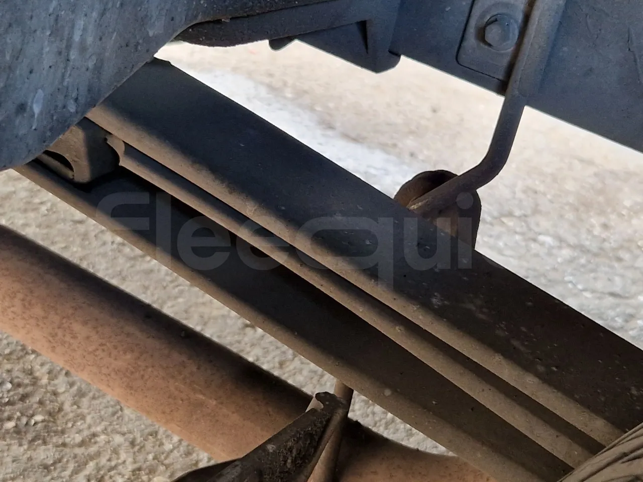 Ford Transit FBD - axel 2 leaf spring right