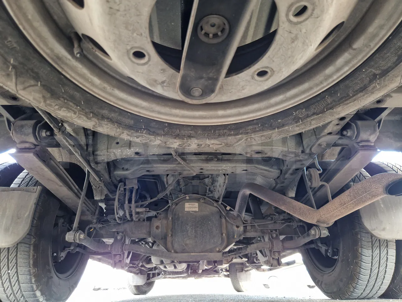 Ford Transit FBD - axle 3 central