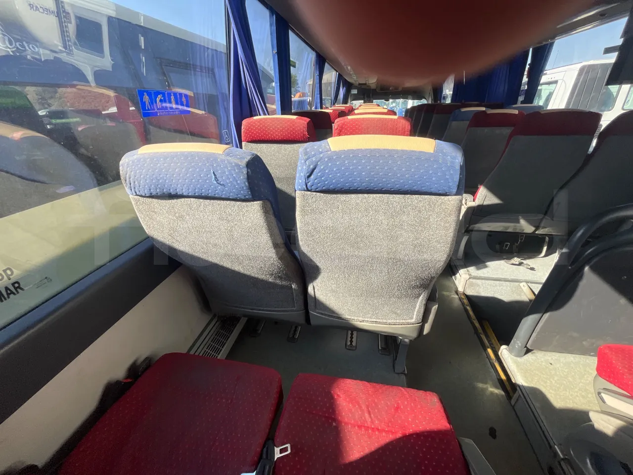 Volvo B12B 6X2 - EUR4 - 338kW -14.995m - forward view all seats last row height