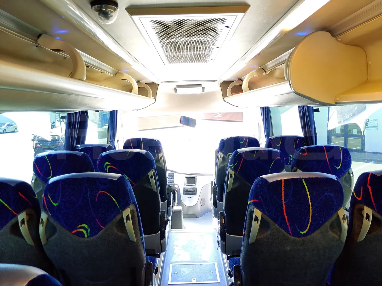 King Long XMQ6900 XIAMEN-EUR4-160Kw-8,995m - forward view all seats last row height