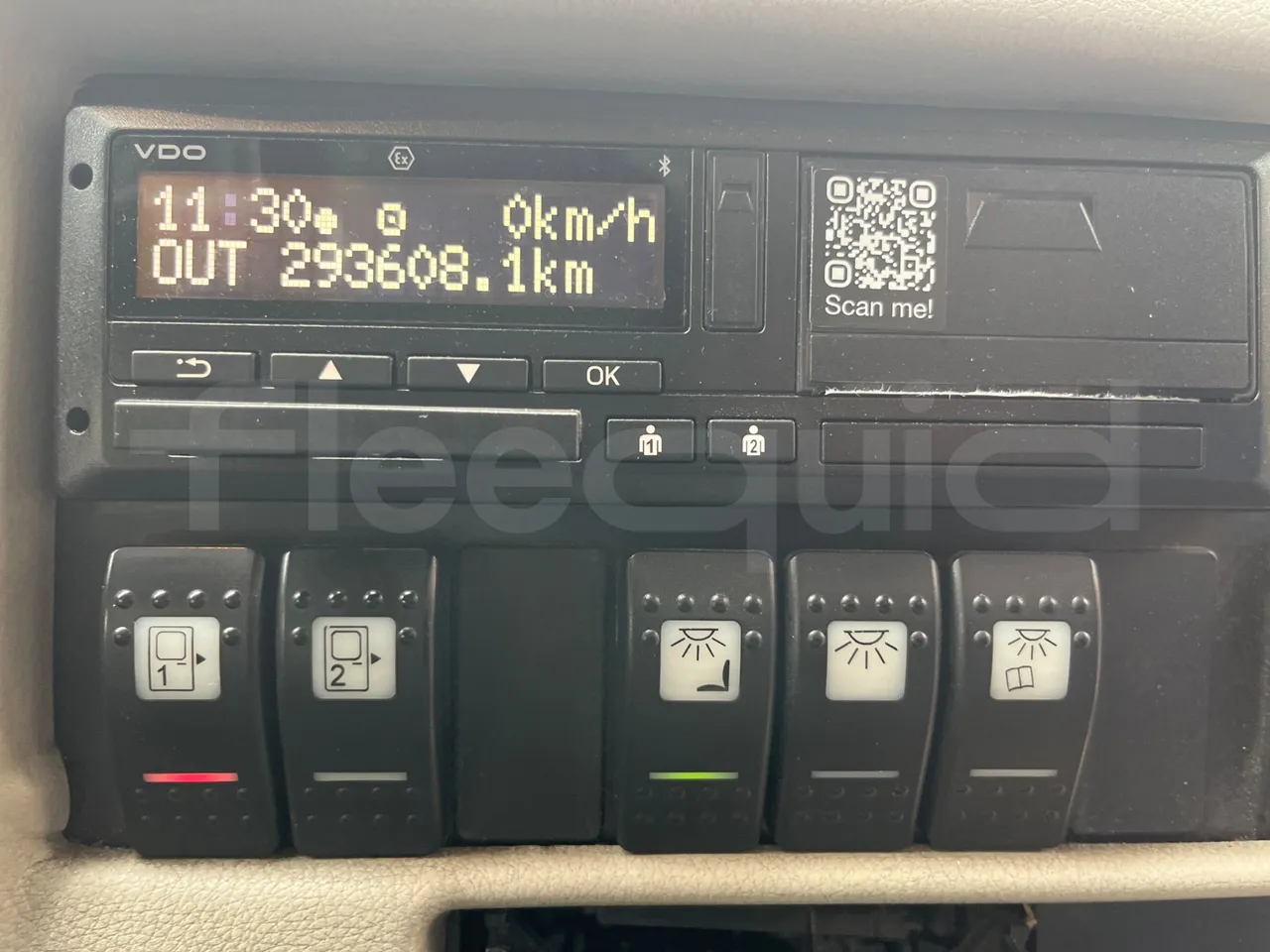 Vdl Futura FHD2129.410 -EUR5-300kW -12.875m - Tachograph