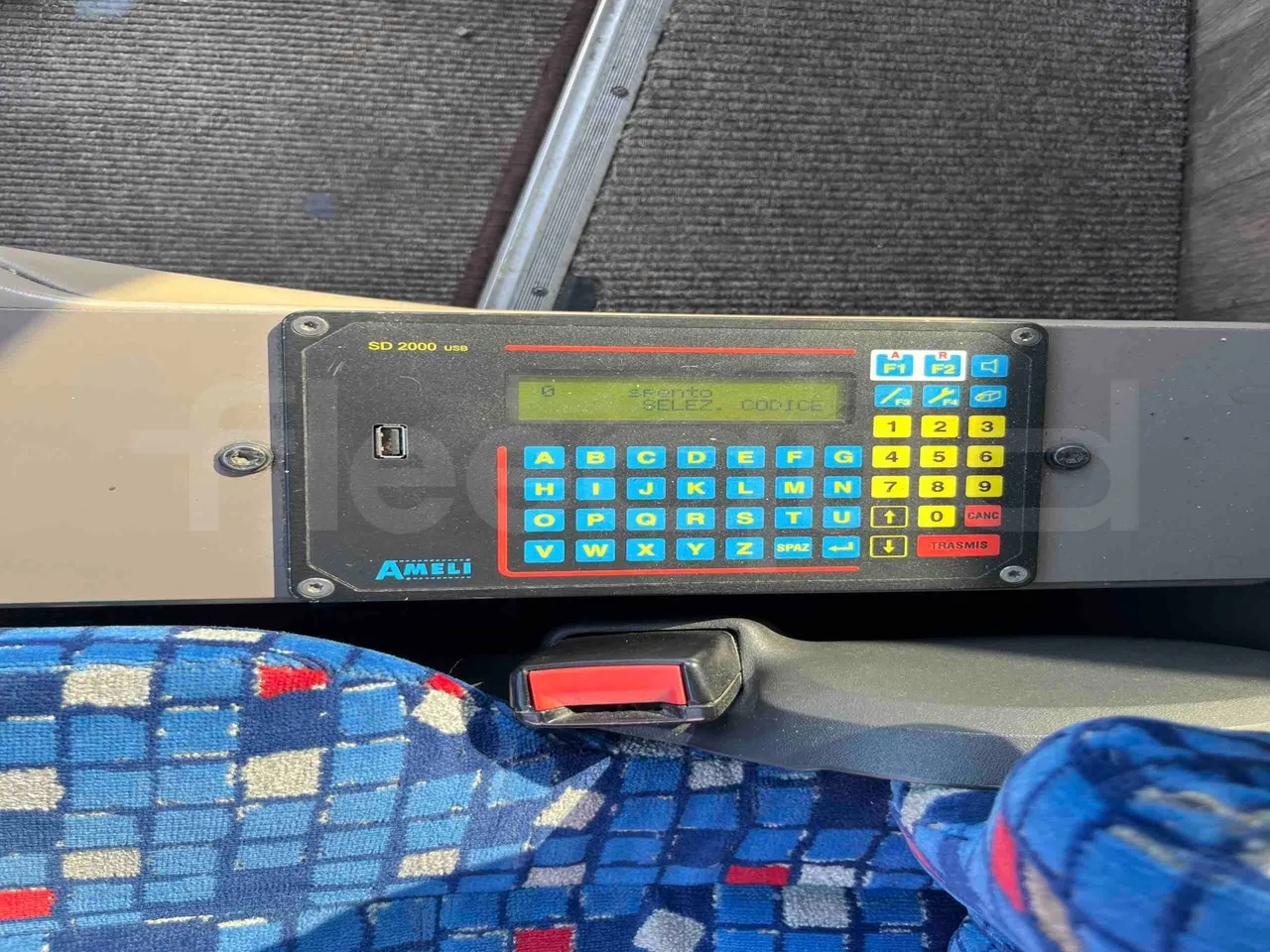 Iveco Magelys - command unit indicators