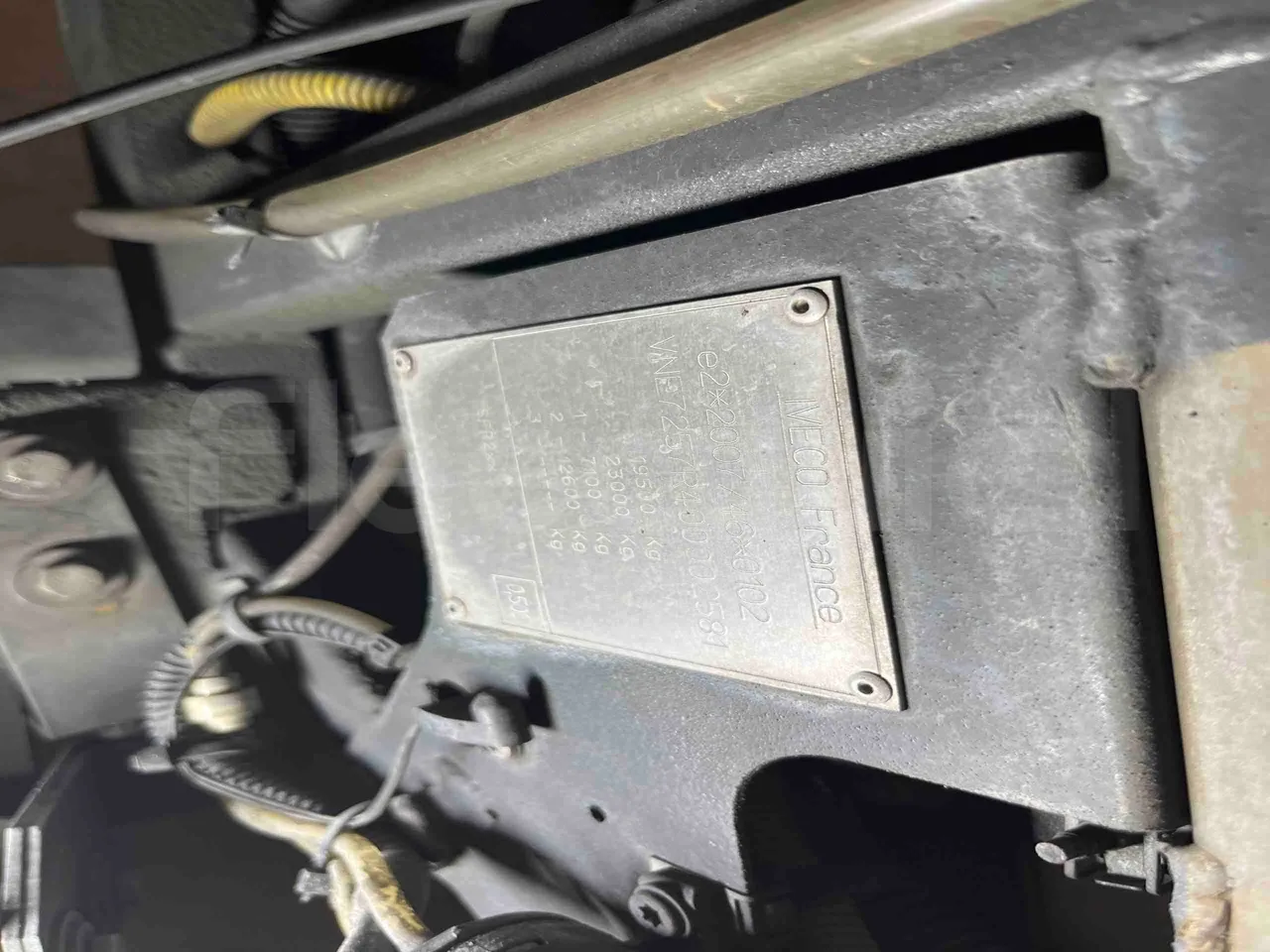 Iveco Magelys - vehicle plate photo
