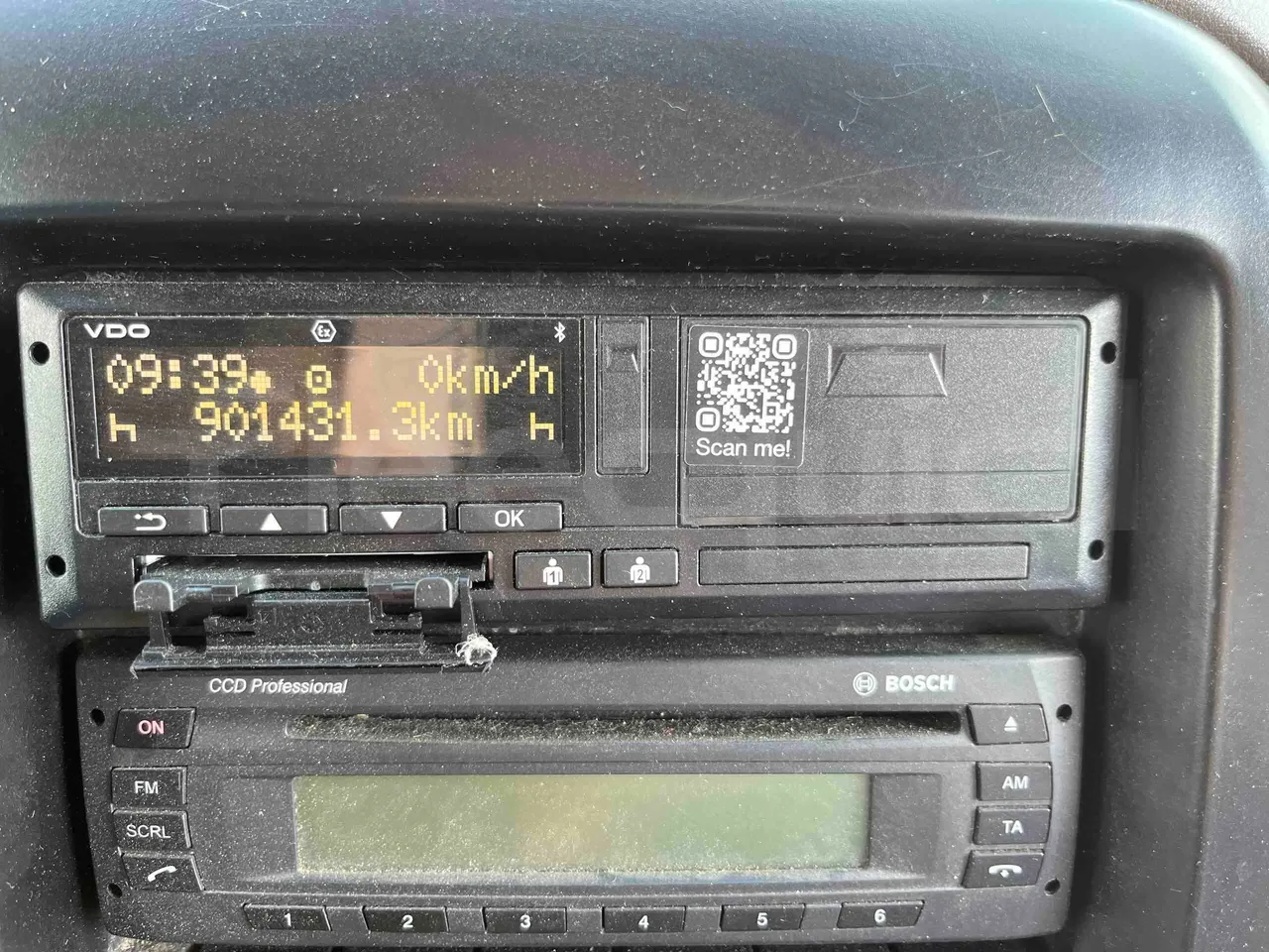 Iveco Magelys - Tachograph