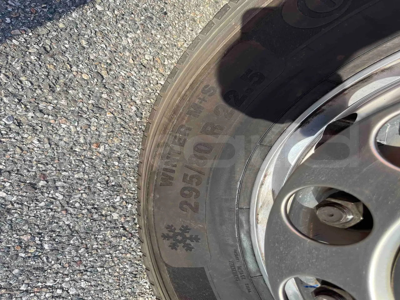 Iveco Magelys - front left tire measurements