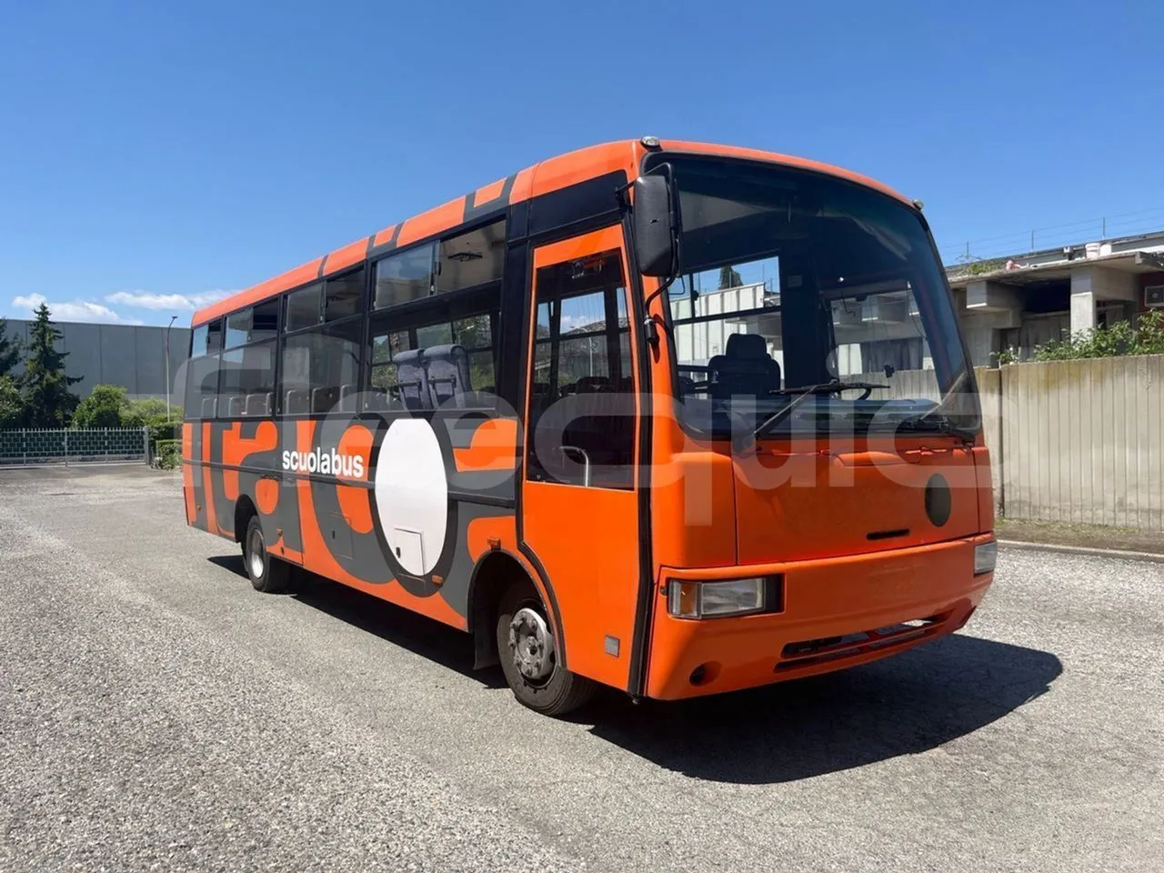 Iveco Cacciamali Tema161-2/ Euro 2 - 130 Kw - 9,195 Mt - 3/4 front right doors (mandatory for bus to scrap)