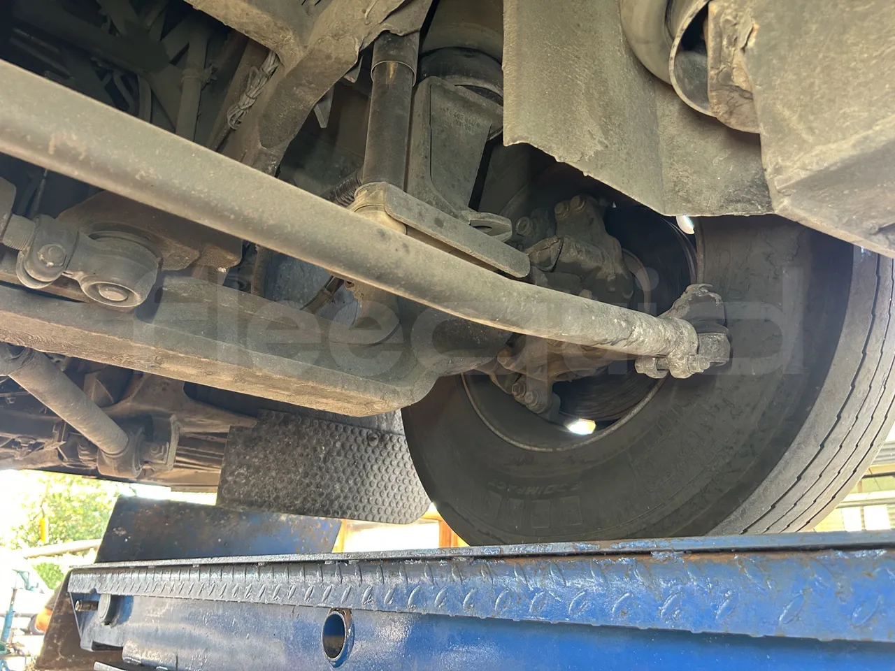 Setra S415 - Third Axle Left Side