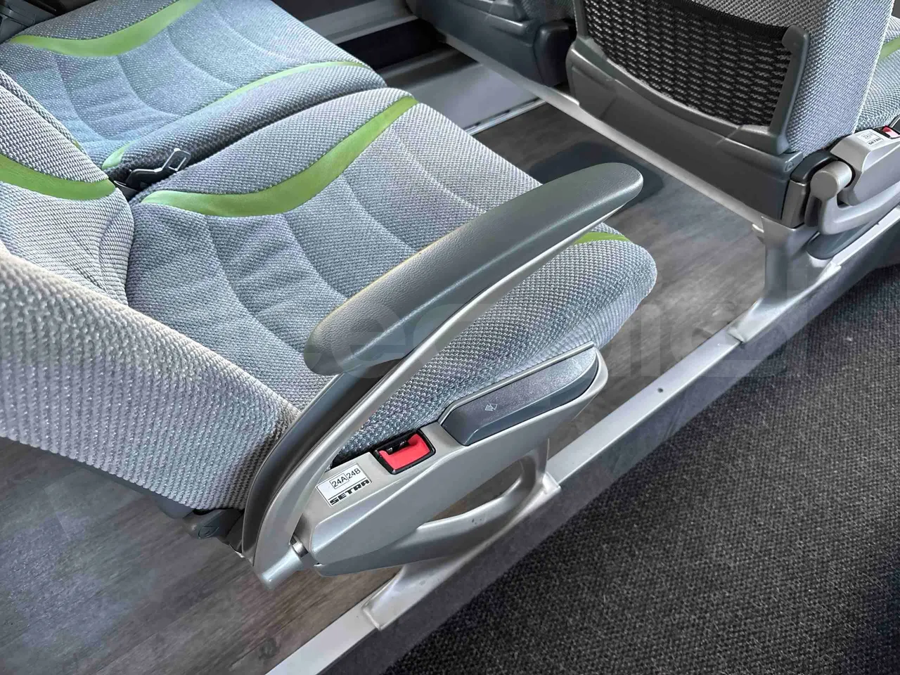 Setra S531 - armrest detail photo