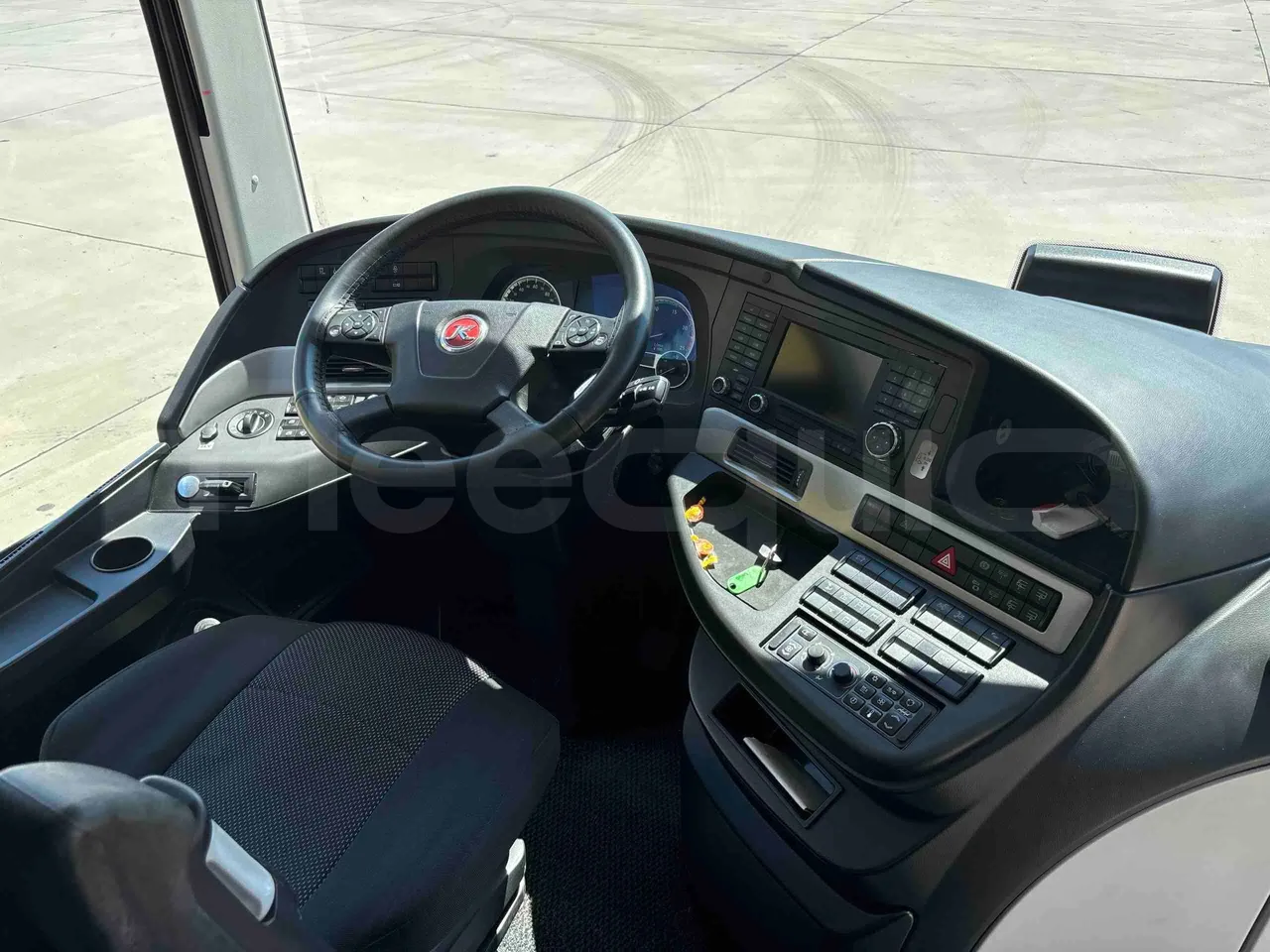 Setra S531 - buttons panels on