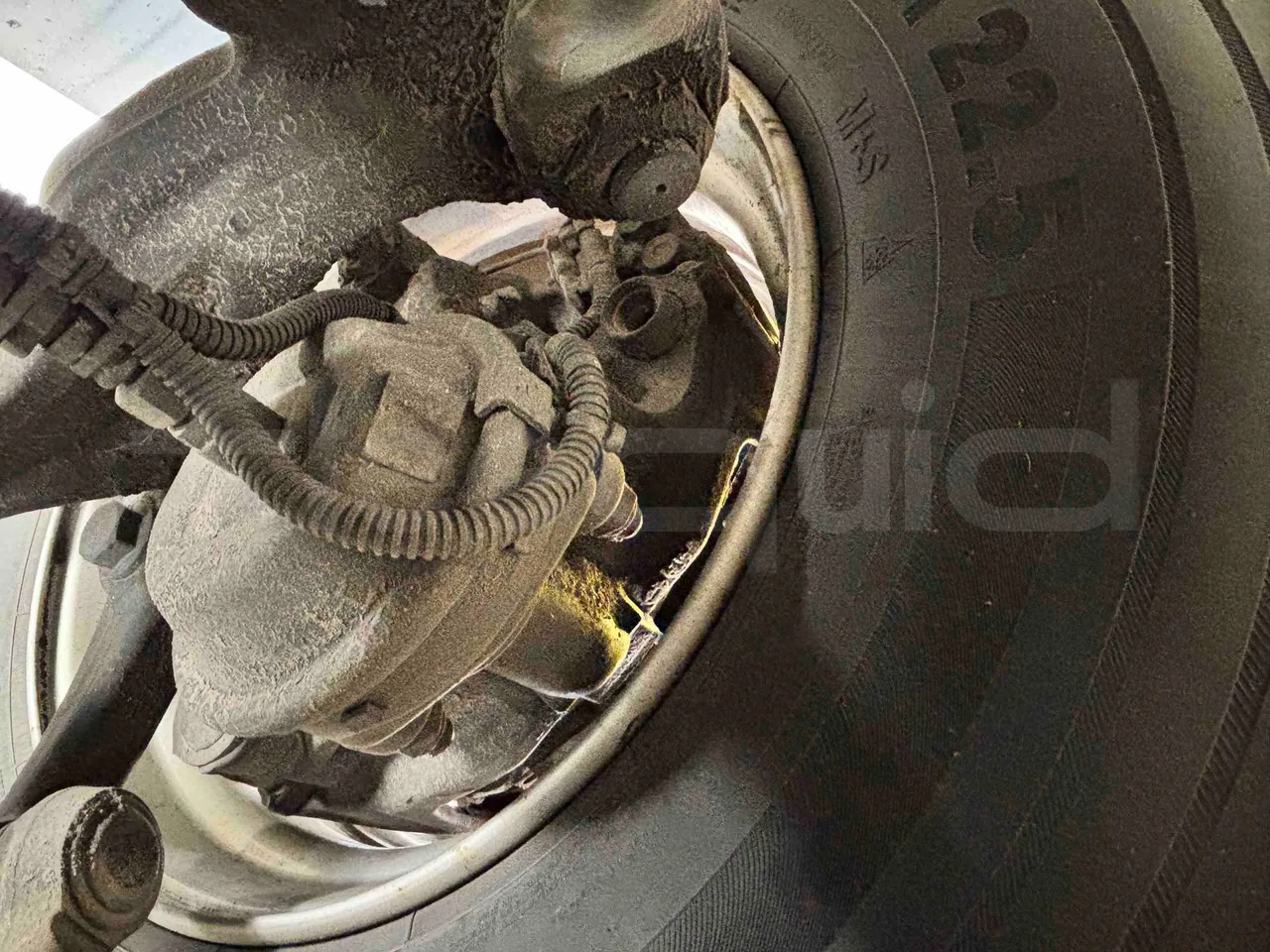 Setra S531 - axel 3 caliper brakes left